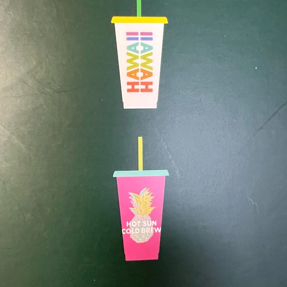 Starbucks Hawaii Collection 5 pack (24 oz) tumblers - Picture 6 of 7